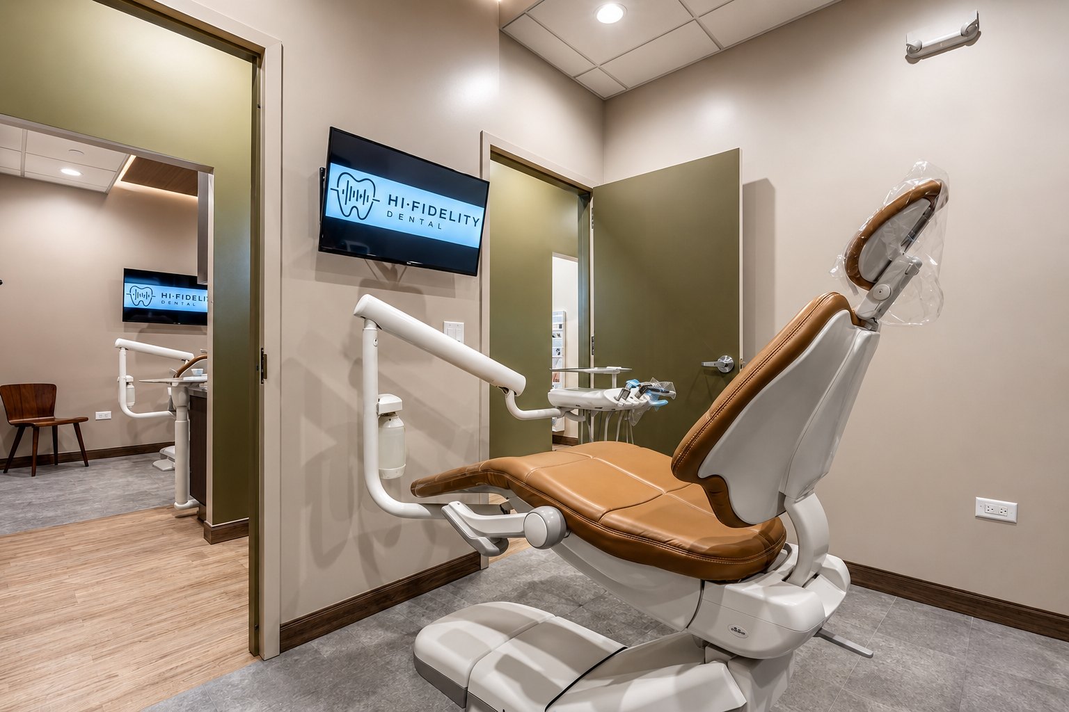 Treatment operatory at Hi-Fidelity Dental
