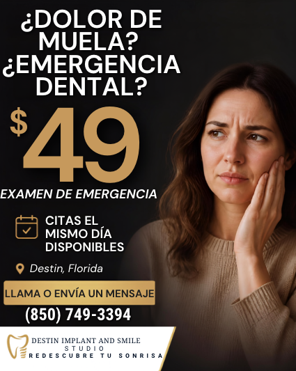Spanish-language $49 emergency exam campaign